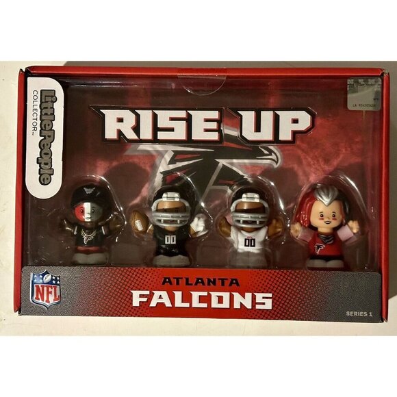 Fisher Price Little People Set ~ NFL Collector Series ~ Atlanta Falcons Football - Picture 1 of 2